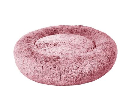 PaWz Pet Bed Memory Foam Dog Donut Pink Large-1864184559332102144