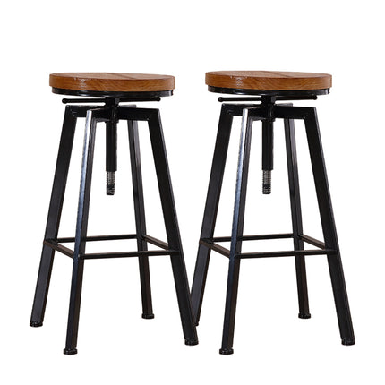 Levede 2x Bar Stools Industrial Kitchen-1975420482605944832