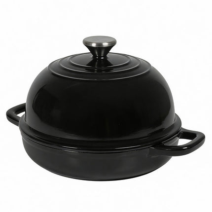 Toque Enamelled Cast Iron Dutch Oven Pot Sourdough Bread Baking Kitchen 24cm-2029334115807006720