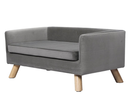 PaWz Pet Sofa Bed Dog Warm Soft Lounge Grey-1864184535114190848
