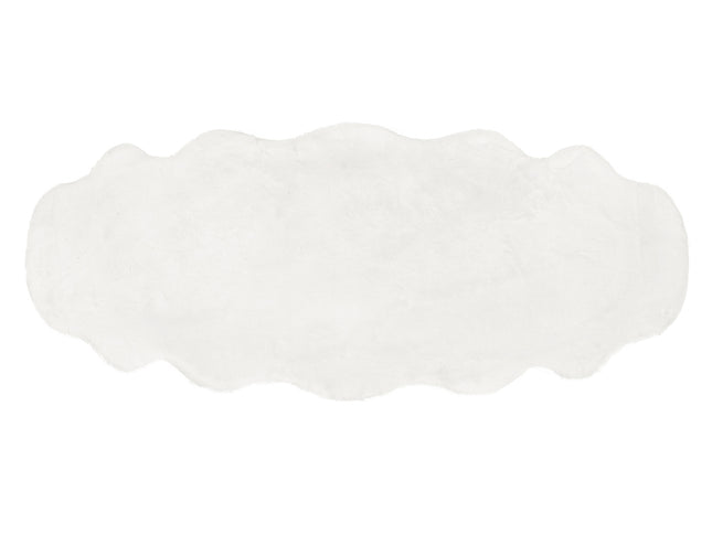 Marlow Floor Rug Area Rugs Cloud Fluffy 80X200cm White-1910113066545188864