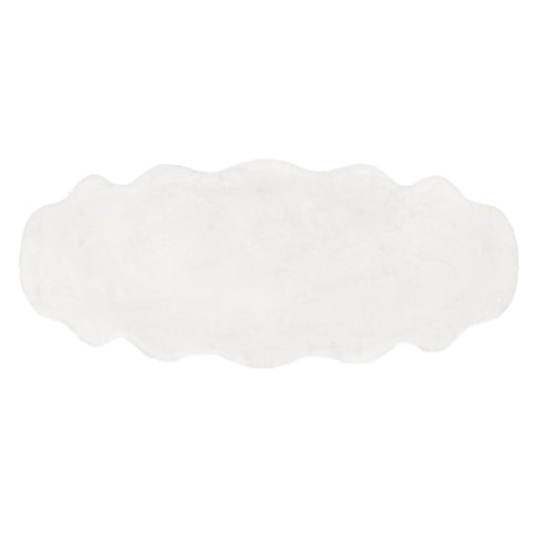 Marlow Floor Rug Area Rugs Cloud Fluffy 80X200cm White-1910113066545188864