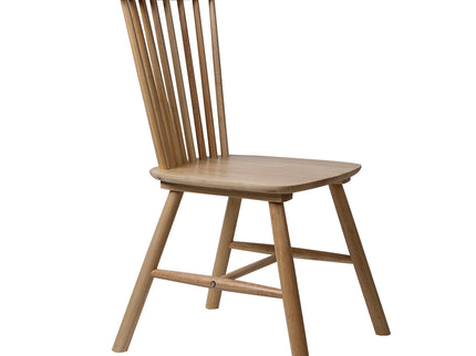 Levede 2x Dining Chairs Kitchen Windor Oak-1942353393267904512