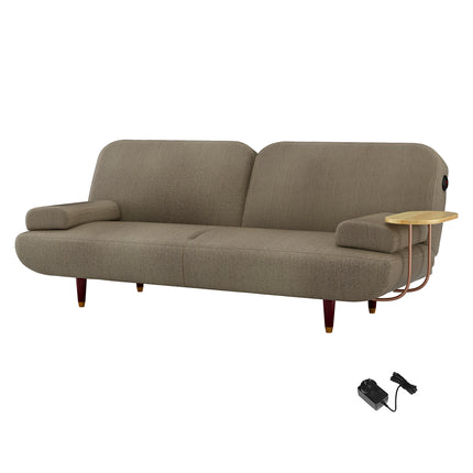 LEVEDE  CONVERTIBLE SOFABED WITH USB CHARGE AND SIDE TABLE-1910112208302510080