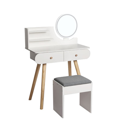 Levede Dressing Table Stool LED Mirror-1973193788759347200