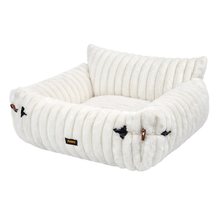 Pawz Cat Bed Extended Soft Plush Lounge Sofa Couch Pet Small Dog Removable Cover-2065254304725471232