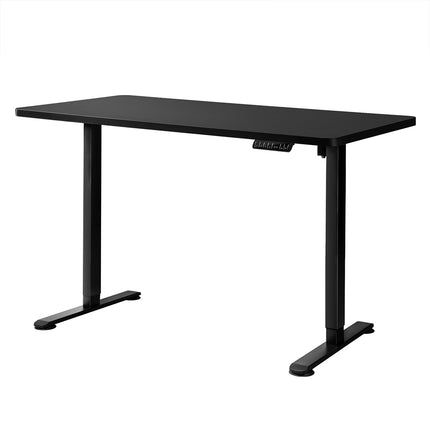 Levede Motorised Standing Desk Adjustable 140cm Black 1000x 1MM-1975420506266013696