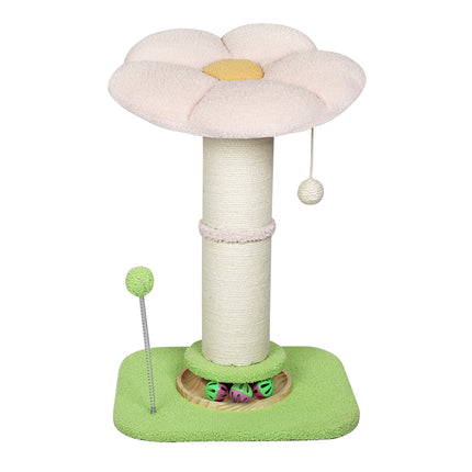 Pawz Cat Scratching Post Flower 61.5cm Cat Tree Tower-2029387298533150720