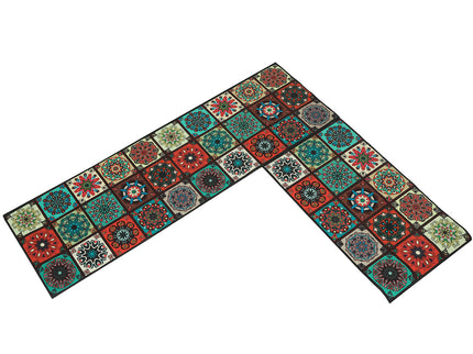 Marlow 2x Kitchen Mat Floor Rugs Area 45x150cm-1910113064880050176