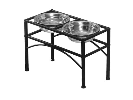 PaWz Dual Elevated Raised Pet Dog Feeder Medium-1910113146962579456