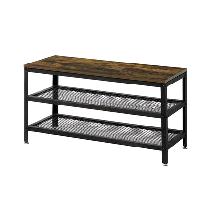 Levede 3-Tier Shoe Rack Bench Storage Cabinet 73cm-1973193843629232128