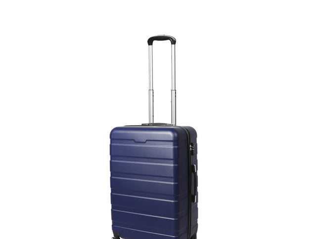 Slimbridge 20" Carry On Luggage Case Navy 20 inch-1864184364645093376