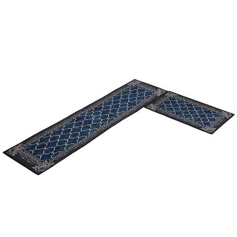 Marlow 2x Kitchen Mat Floor Rugs Area 45x150cm-1864183552535564288