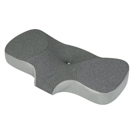 Dreamz Memory Foam Pillow Pillowcase Supprt Grey Rebound-1963748910187024384