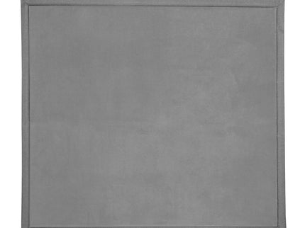 Marlow Coral Velvet Area Rugs Large Mat 180x200cm Grey-1910112284429127680