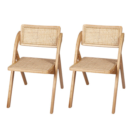 Levede 2X Dining Chairs Foldable Accent Clear-1975420495599898624