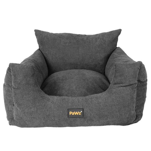 PaWz Pet Car Booster Seat Dog Protector M Grey Medium-1973193673831223297