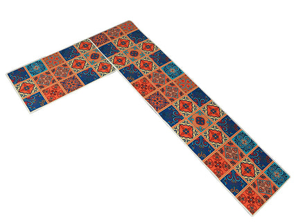 Marlow 2x Kitchen Mat Floor Rugs Area 45x180cm-1910113065505001473