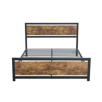 Levede Metal Bed Frame Mattress Base Double-1975420520677642241