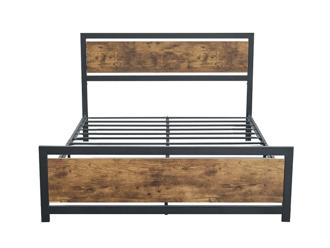 Levede Metal Bed Frame Mattress Base Double-1975420520677642241