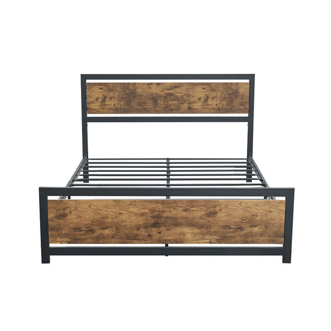 Levede Metal Bed Frame Mattress Base Double-1975420520677642241