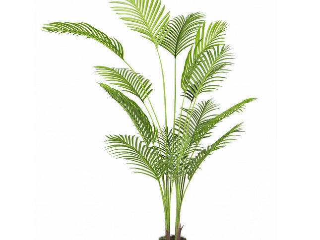 Lambu Artificial Tree Palm Fake Leaves Large Artificial Plants Indoors 180cm-2050056792716742657