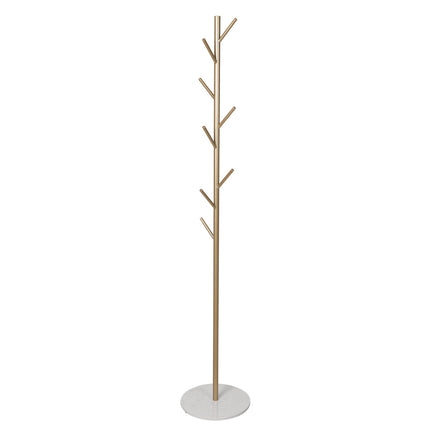 Levede Coat Rack Hat Clothes Stand Hanger Gold-1973193816102014977