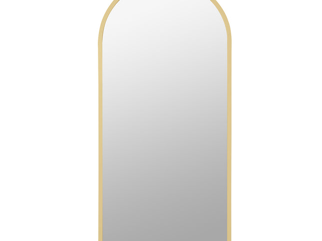 Yezi Floor Mirror Full Length Mirrors 1.8M Gold White-1973193813853868033