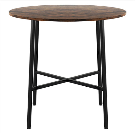 Levede Dining Table Round Kitchen 4 Person Coffee 80cm-2017004931596292097