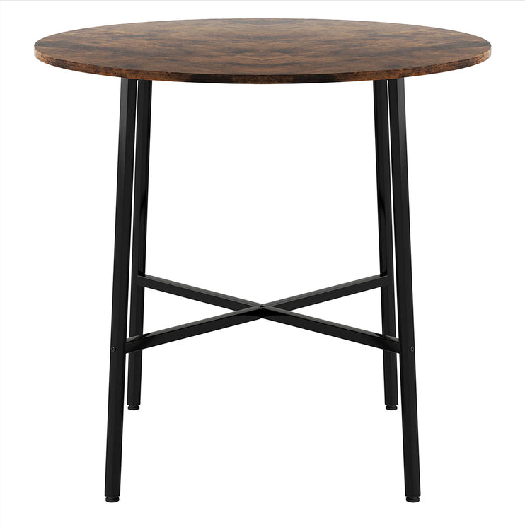 Levede Dining Table Round Kitchen 4 Person Coffee 80cm-2017004931596292097