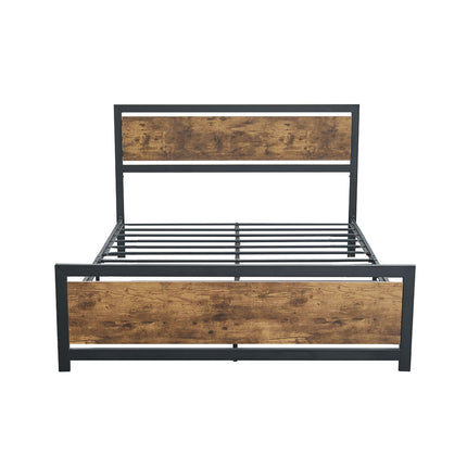 Levede Metal Bed Frame Mattress Base Queen-1975420520857997313