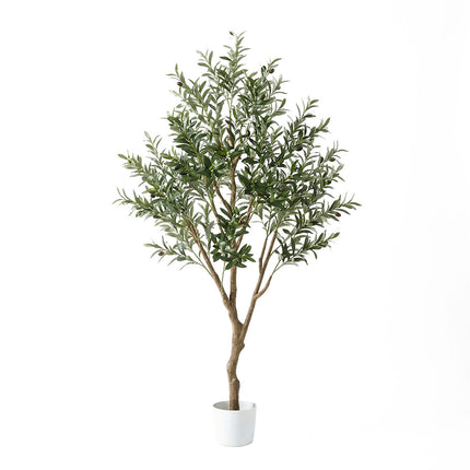 Lambu Artificial Olive Tree Palm Fake Green Leaves Natural Plants Indoors 205cm-2050056792163094529