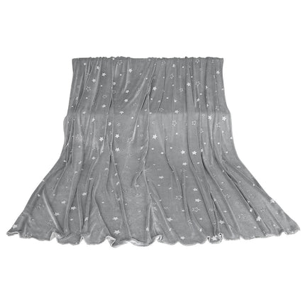 DreamZ 3x3M Large Oversized Blanket Grey Star-1973194038605647873