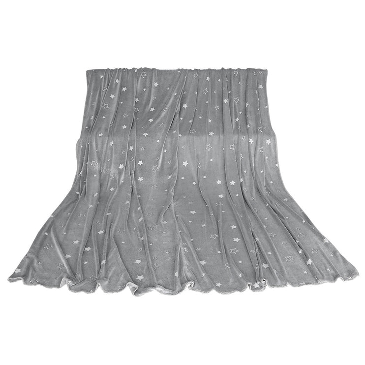 DreamZ 3x3M Large Oversized Blanket Grey Star-1973194038605647873