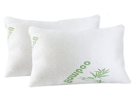 DreamZ 2x Memory Foam Pillow Bamboo-1910113040485978113