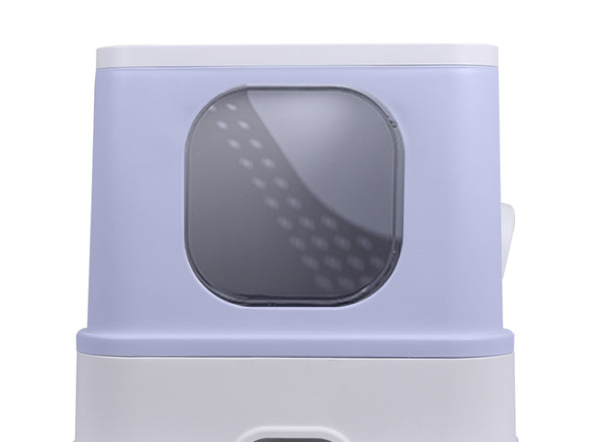 PaWz Cat Litter Box Fully Enclosed Toilet Purple-1973193624296493057