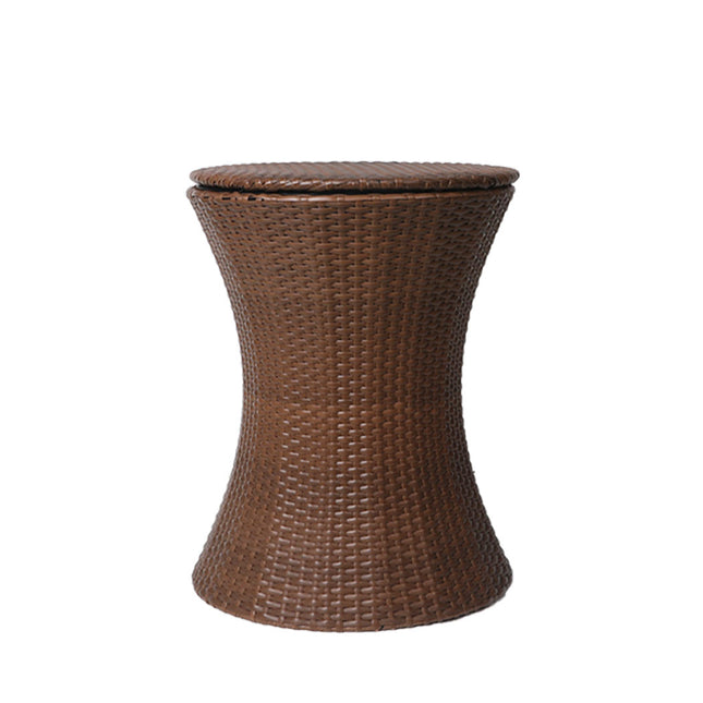 Levede Cooler Ice Bucket Table Bar Outdoor Brown-1954802874202591233