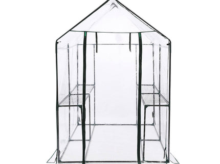 Levede 2 Tier Walk In Greenhouse Garden-1864184715028860929