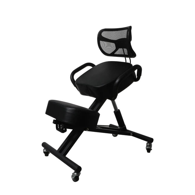 Levede Kneeling Chair Office Ergonomic Black-1954803011045953537