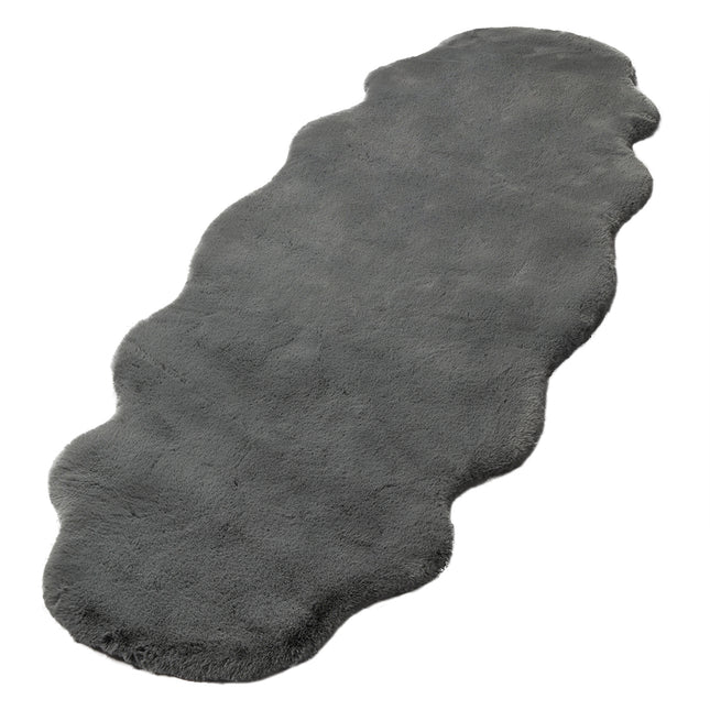 Marlow Floor Rug Area Rugs Cloud Fluffy 80X200cm Grey-1975420463098236929