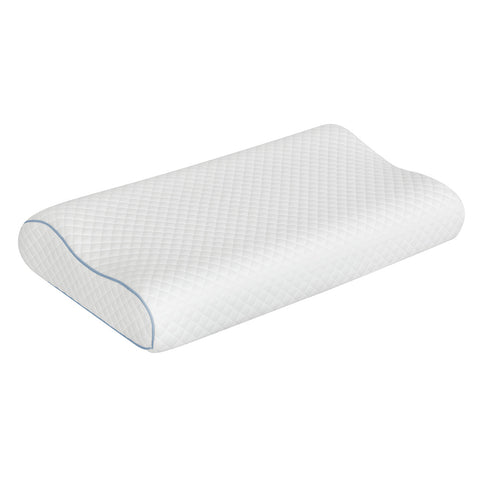 Dreamz Memory Pillow Supprt Shoulder FoamWhite Pillowcase-1910149780231819265