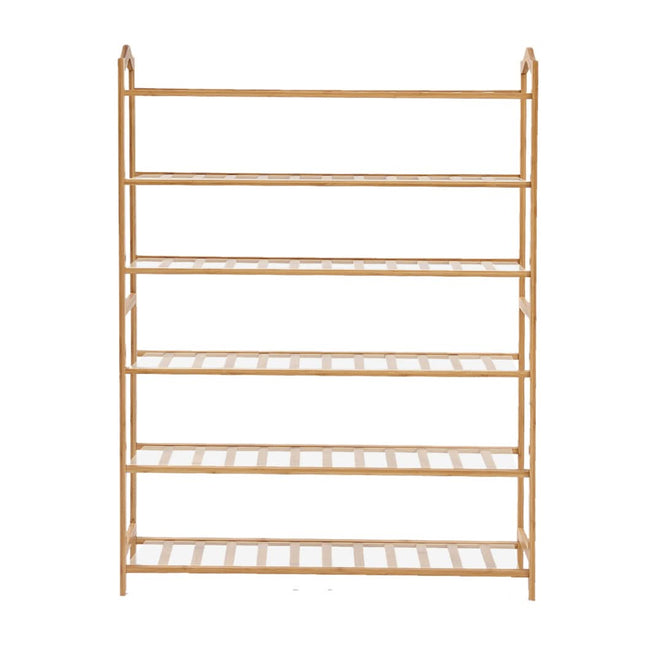 Levede Bamboo Shoe Rack Storage Wooden-1954802688814354433