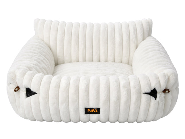 Pawz Cat Bed Extended Soft Plush Lounge Sofa Couch Pet Small Dog Removable Cover-2065254304725471233