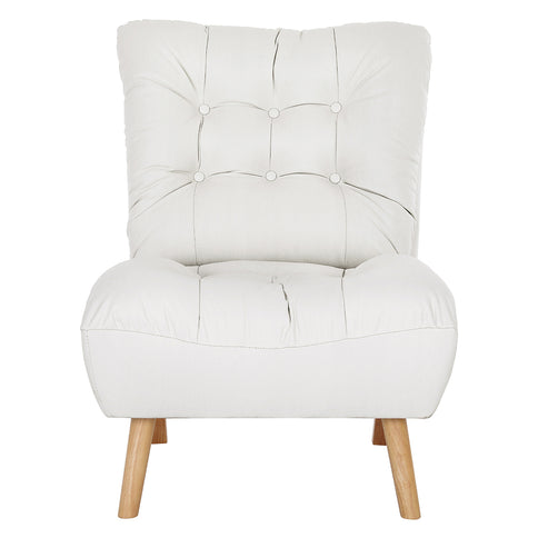Levede Lounge Accent Chair Sofa Recliner Cream-1910113169913810945