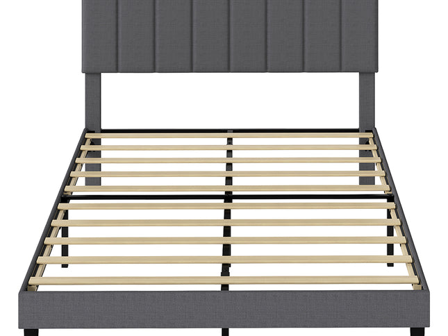 Levede Bed Frame Upholstered Platform Mattress Base Double-2029387289569923073