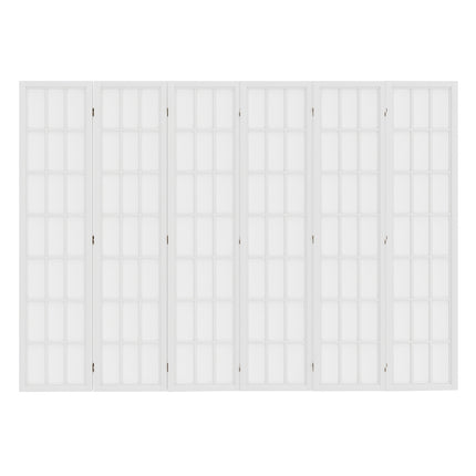 Levede 6 Panel Room Divider 170cm Freestanding Screen-1973193605967384577