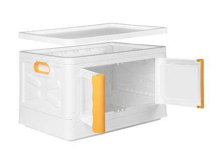 45L Storage Container Stackable Toy Yellow-1864184614969544705