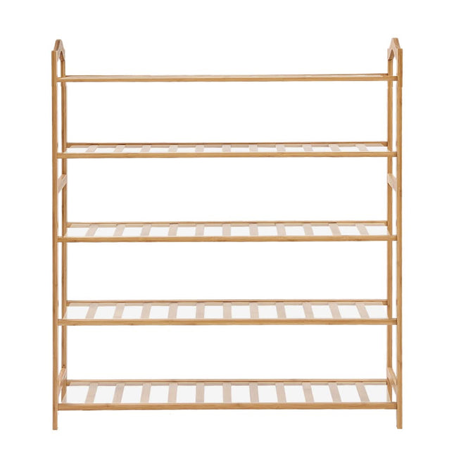 Levede Bamboo Shoe Rack Storage Wooden-1954802689107955713