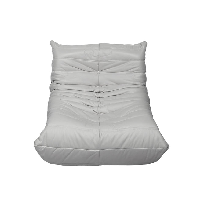 Levede Floor Chair Caterpillar Sofa Grey-1975420402624761857