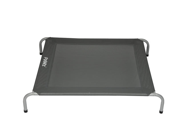 PaWz Elevated Trampoline Pet Bed Dog M Grey Medium-1864184561219538945
